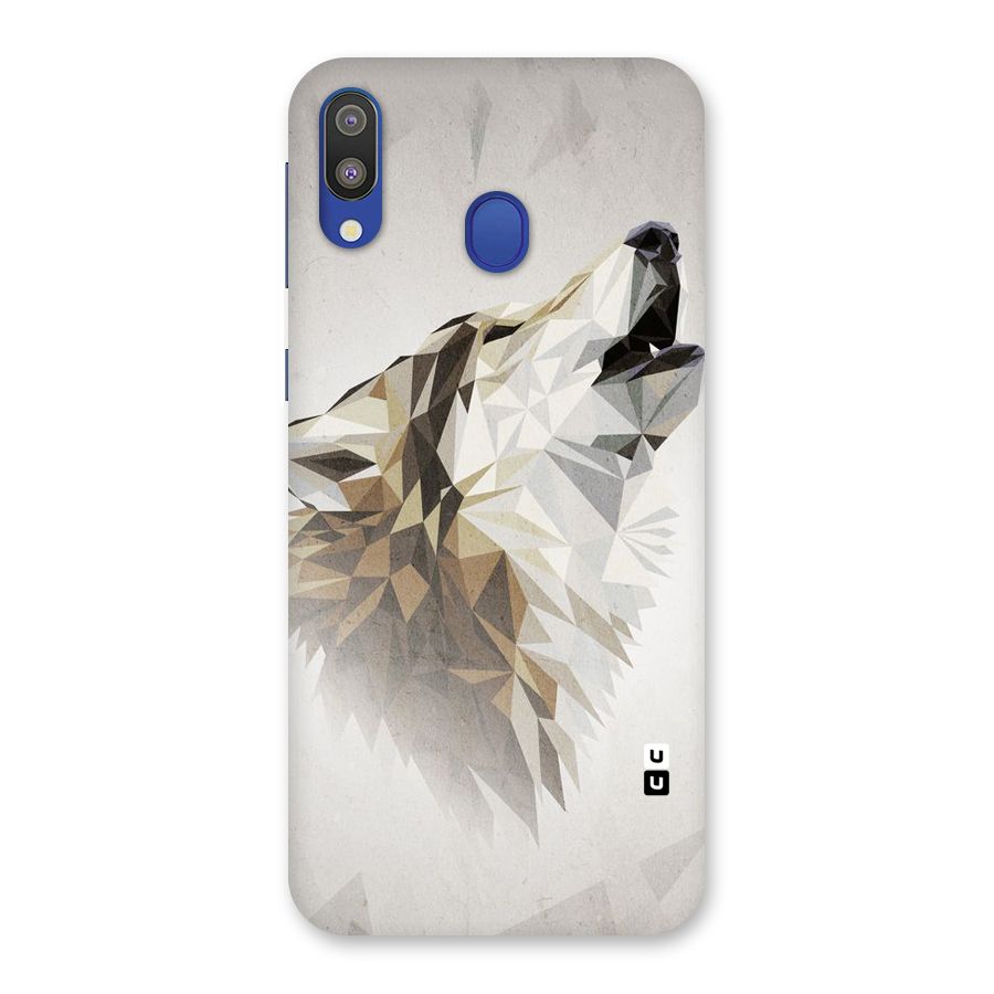 Diamond Wolf Back Case for Galaxy M20