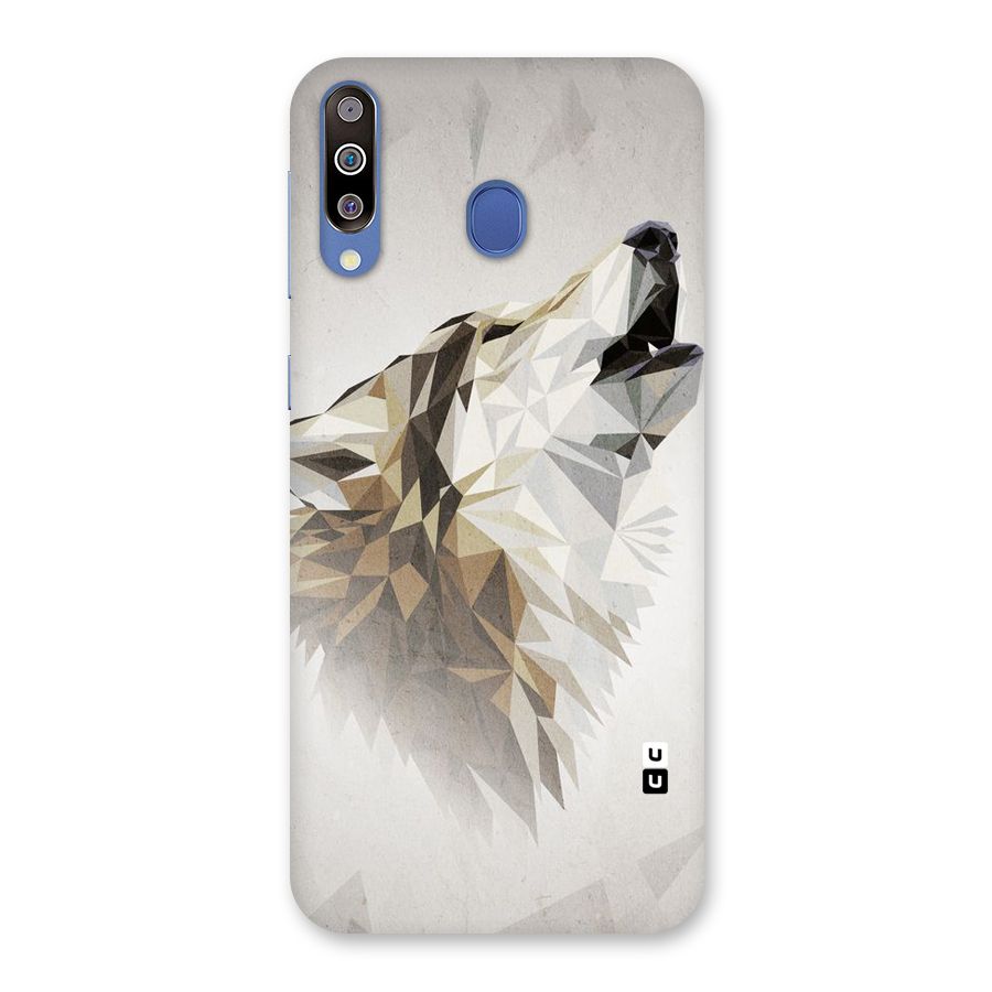 Diamond Wolf Back Case for Galaxy M30