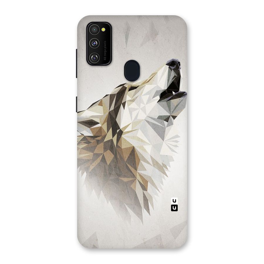 Diamond Wolf Back Case for Galaxy M30s