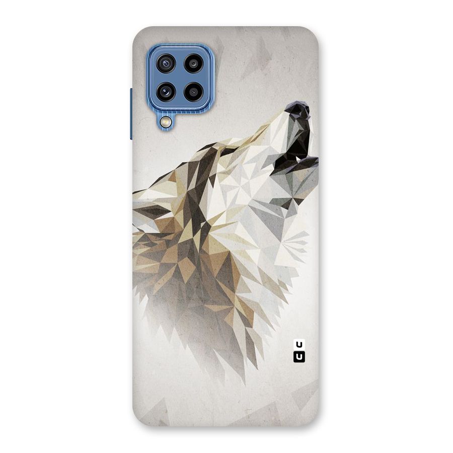 Diamond Wolf Back Case for Galaxy M32