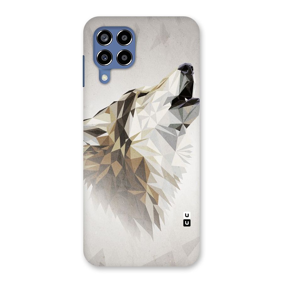 Diamond Wolf Back Case for Galaxy M53 5G