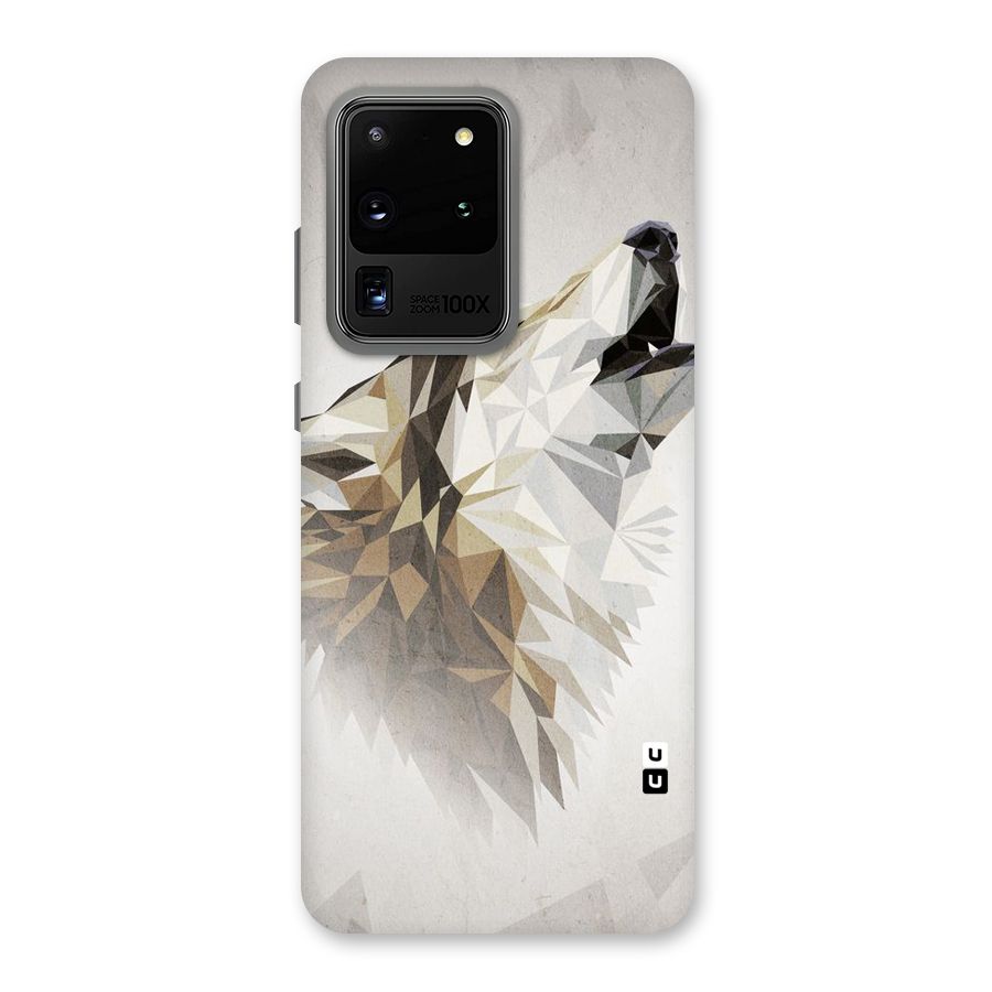 Diamond Wolf Back Case for Galaxy S20 Ultra