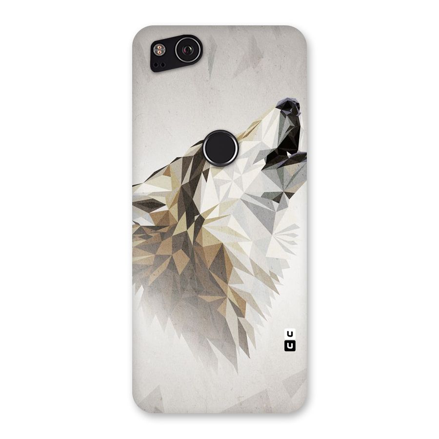 Diamond Wolf Back Case for Google Pixel 2