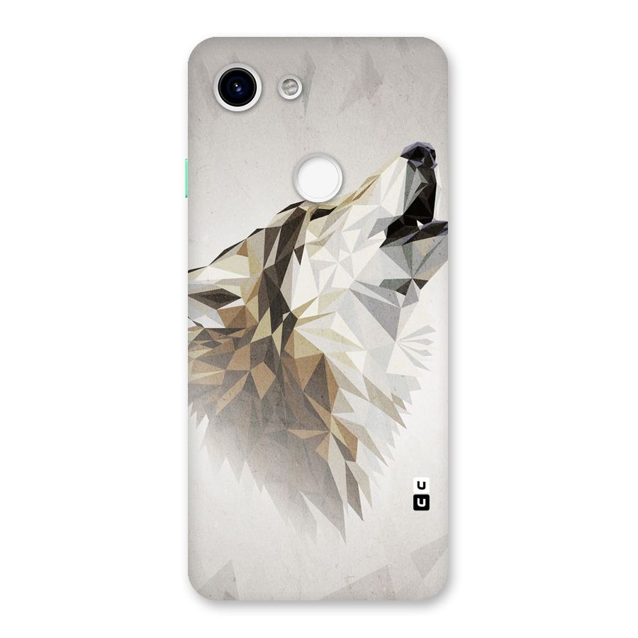 Diamond Wolf Back Case for Google Pixel 3