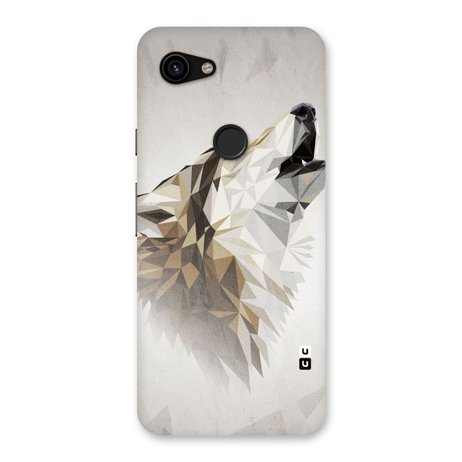 Diamond Wolf Back Case for Google Pixel 3a
