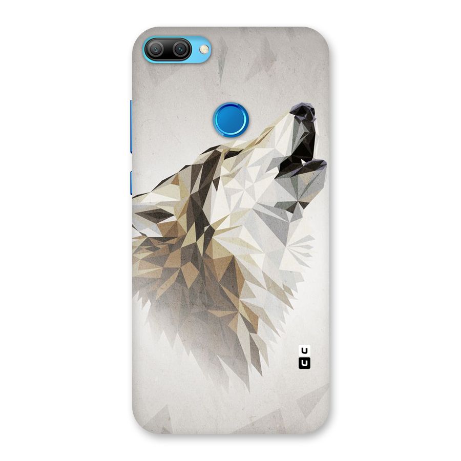 Diamond Wolf Back Case for Honor 9N