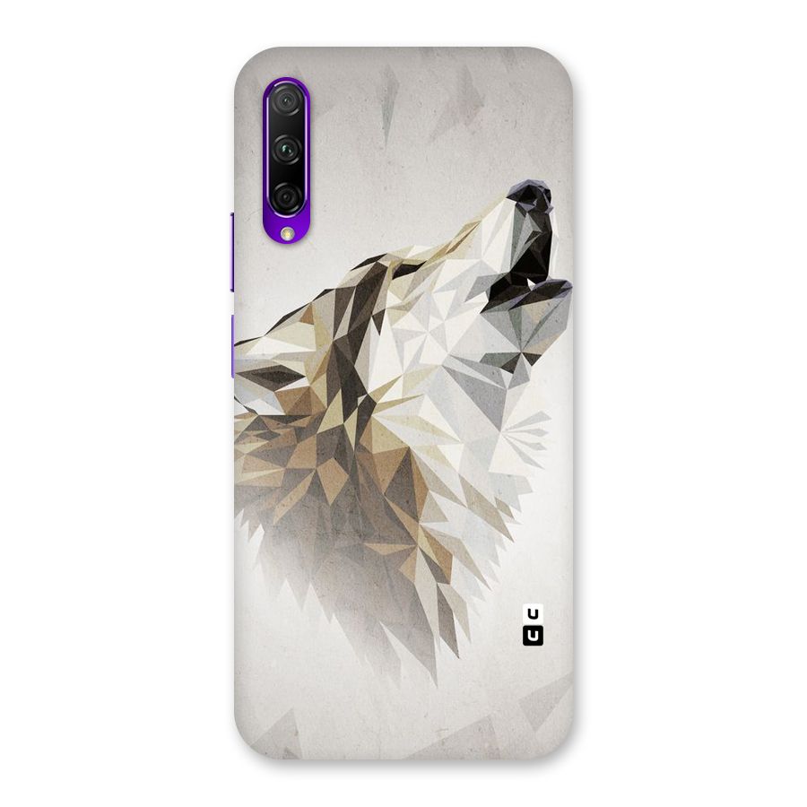 Diamond Wolf Back Case for Honor 9X Pro