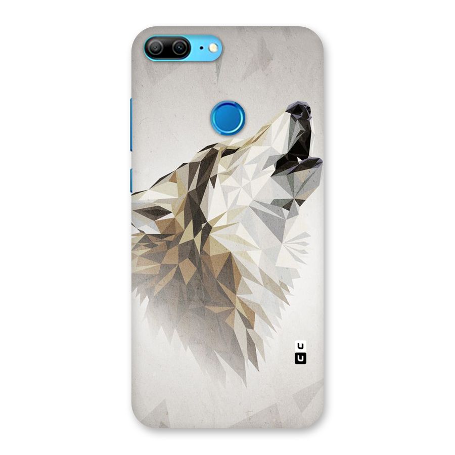 Diamond Wolf Back Case for Honor 9 Lite