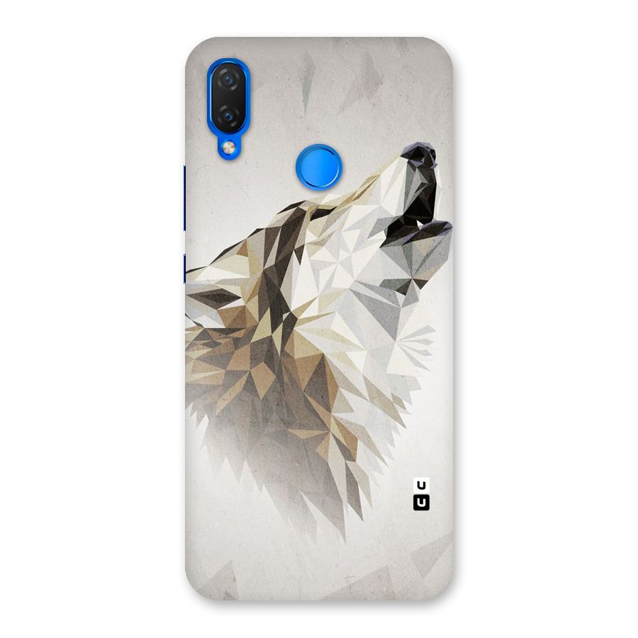 Diamond Wolf Back Case for Huawei P Smart+