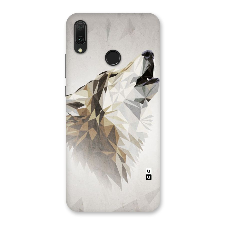Diamond Wolf Back Case for Huawei Y9 (2019)