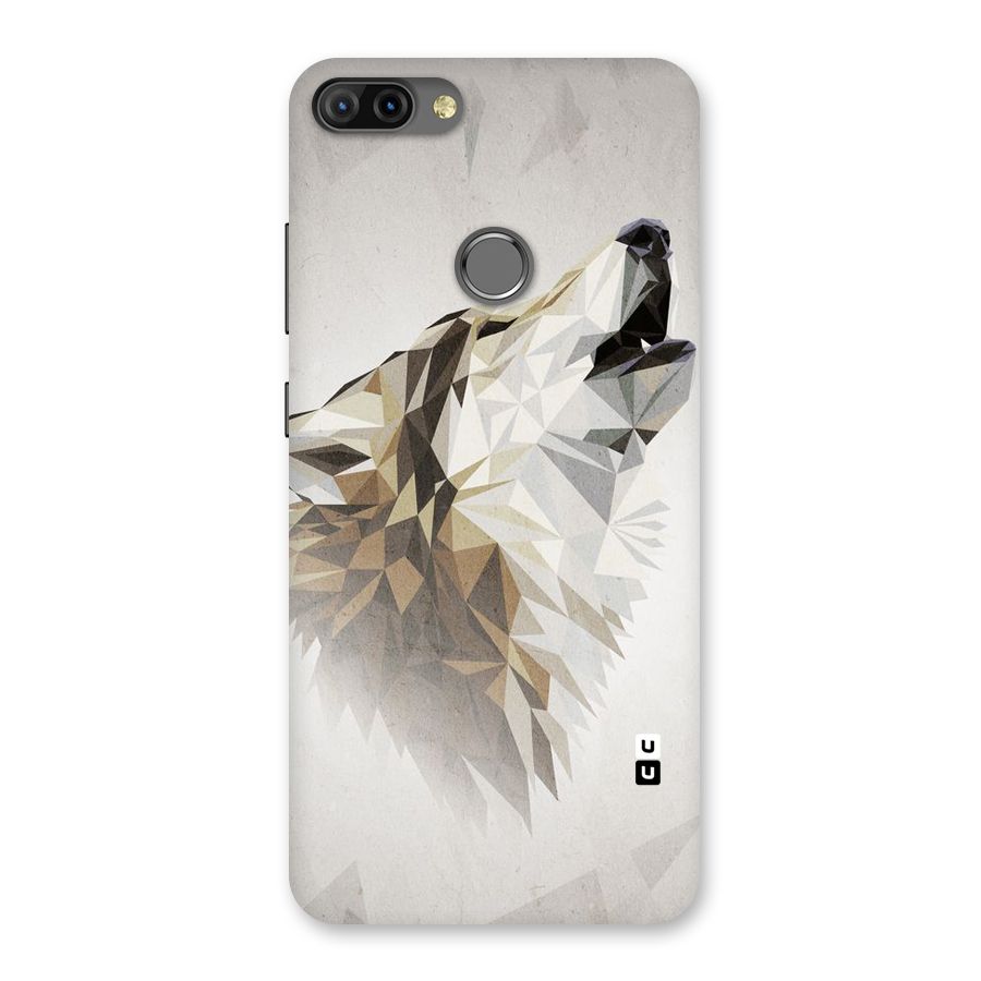 Diamond Wolf Back Case for Infinix Hot 6 Pro