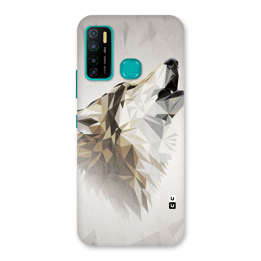 Diamond Wolf Back Case for Infinix Hot 9 Pro