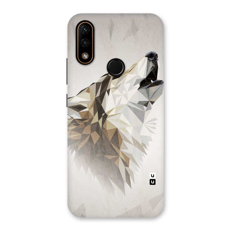 Diamond Wolf Back Case for Lenovo A6 Note