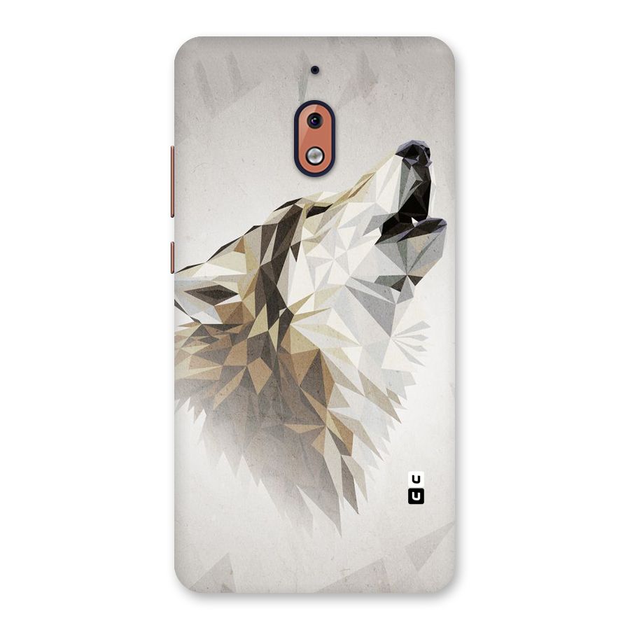 Diamond Wolf Back Case for Nokia 2.1