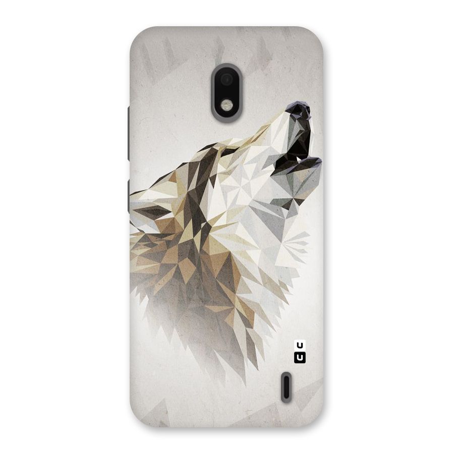 Diamond Wolf Back Case for Nokia 2.2