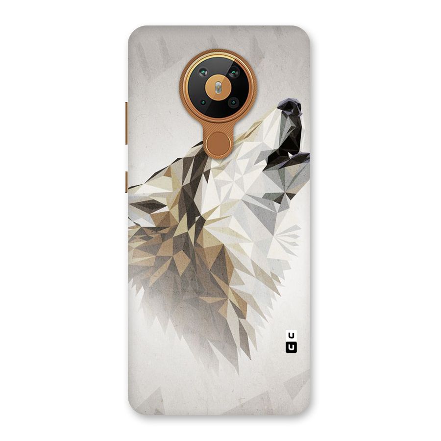 Diamond Wolf Back Case for Nokia 5.3