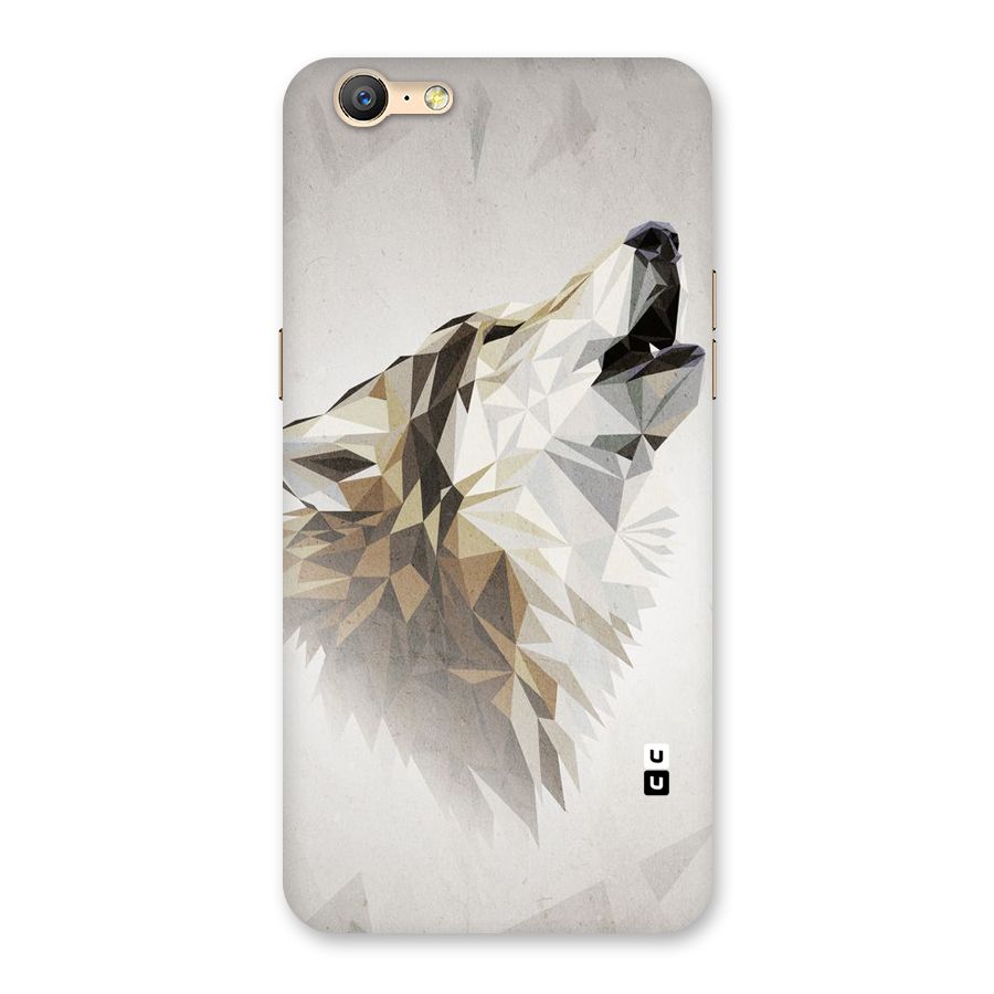 Diamond Wolf Back Case for Oppo A39
