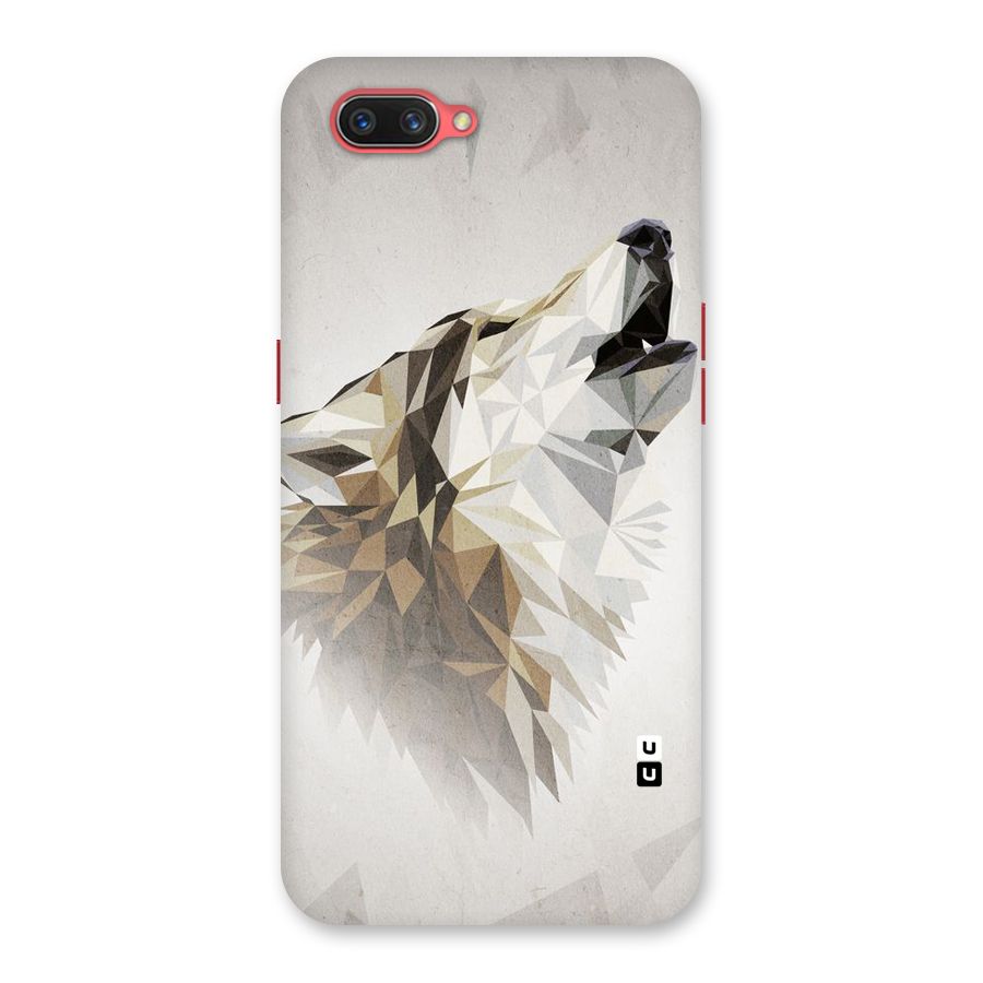 Diamond Wolf Back Case for Oppo A3s
