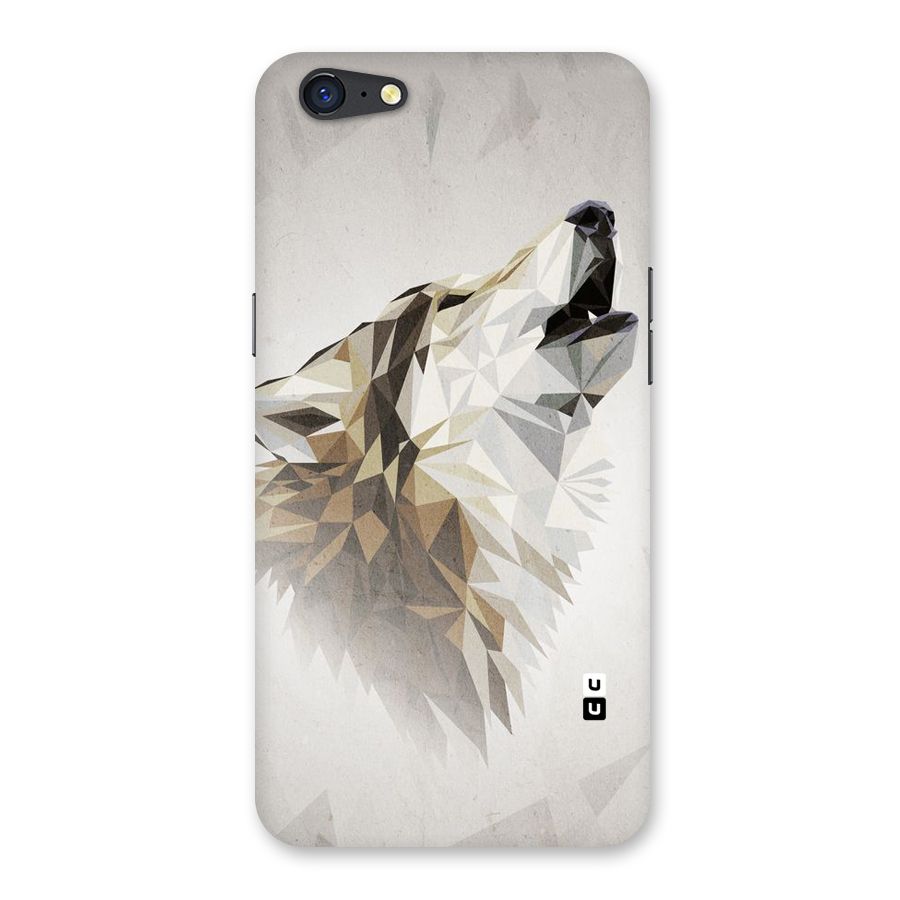 Diamond Wolf Back Case for Oppo A71