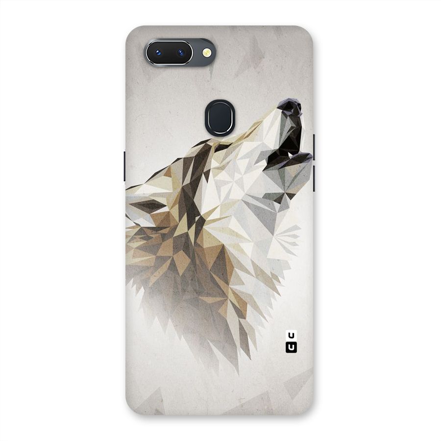 Diamond Wolf Back Case for Oppo Realme 2