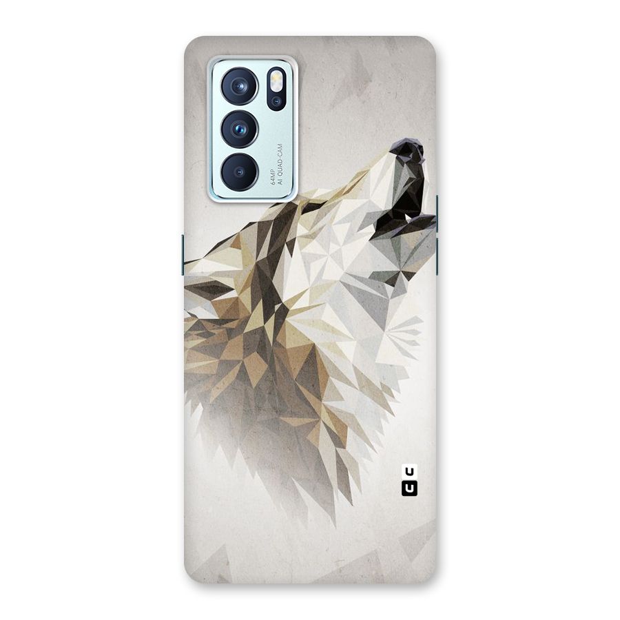 Diamond Wolf Back Case for Oppo Reno6 Pro 5G