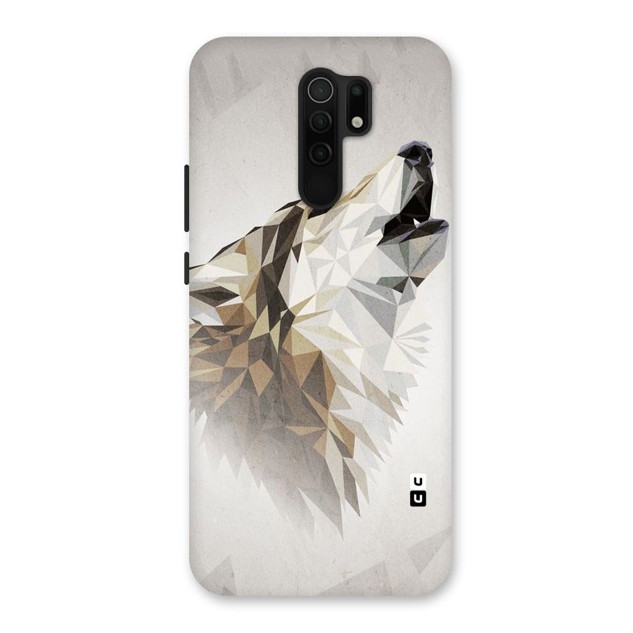 Diamond Wolf Back Case for Poco M2