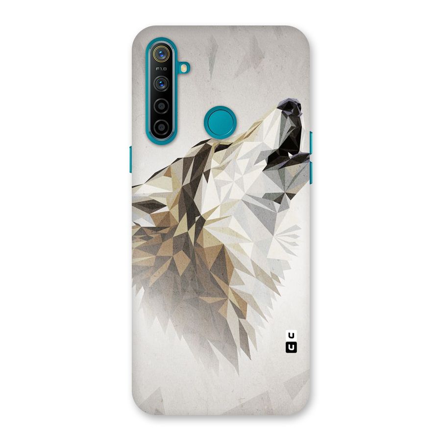 Diamond Wolf Back Case for Realme 5i