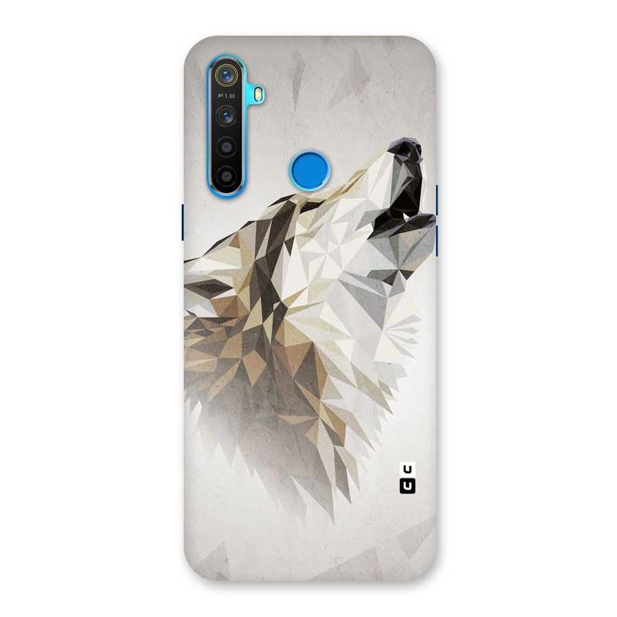 Diamond Wolf Back Case for Realme 5s