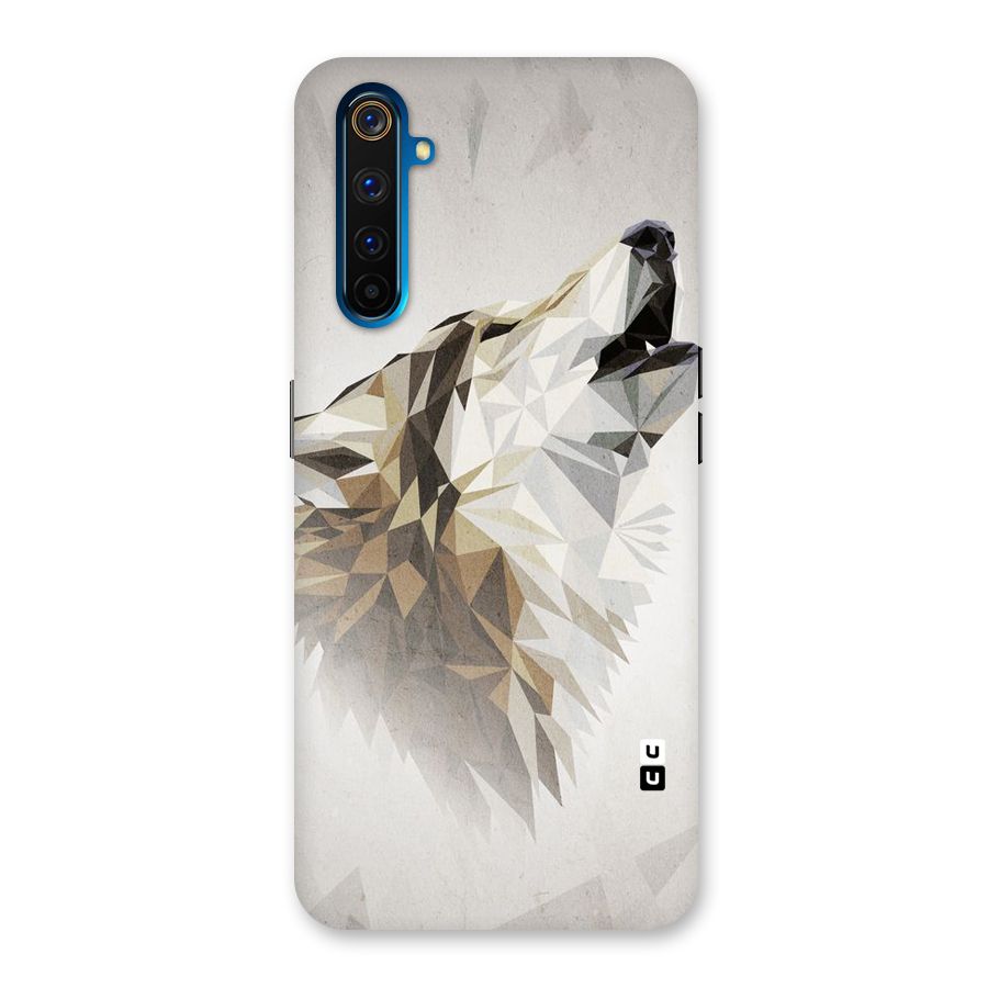 Diamond Wolf Back Case for Realme 6 Pro