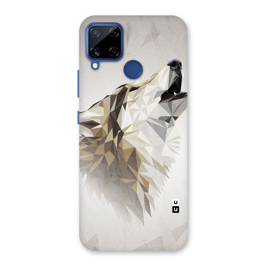 Diamond Wolf Back Case for Realme C15