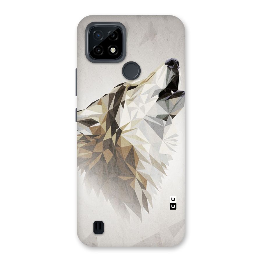 Diamond Wolf Back Case for Realme C21