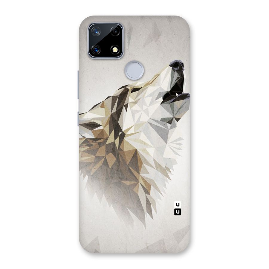 Diamond Wolf Back Case for Realme Narzo 20