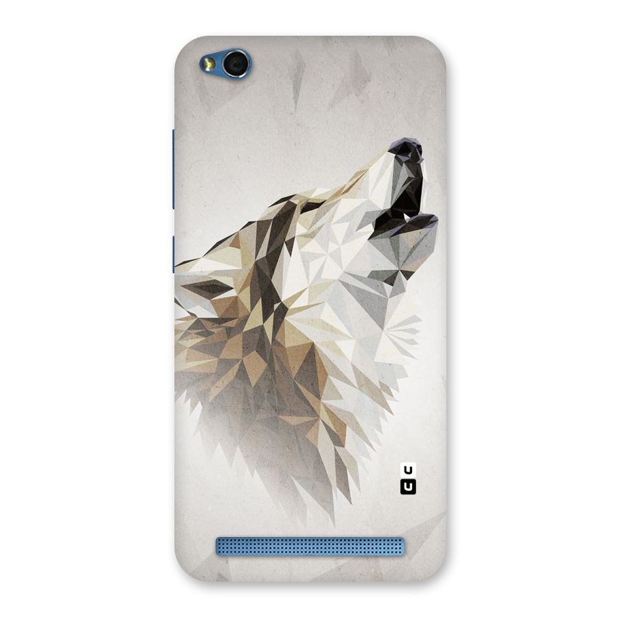 Diamond Wolf Back Case for Redmi 5A