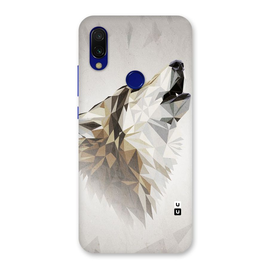 Diamond Wolf Back Case for Redmi 7