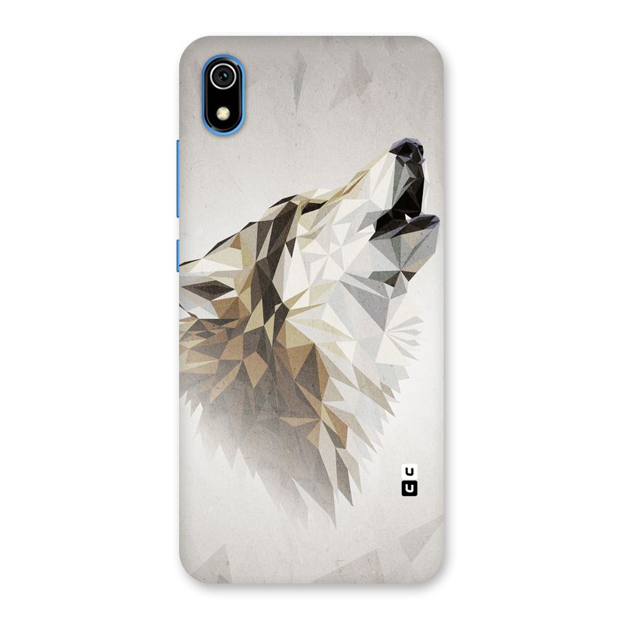 Diamond Wolf Back Case for Redmi 7A