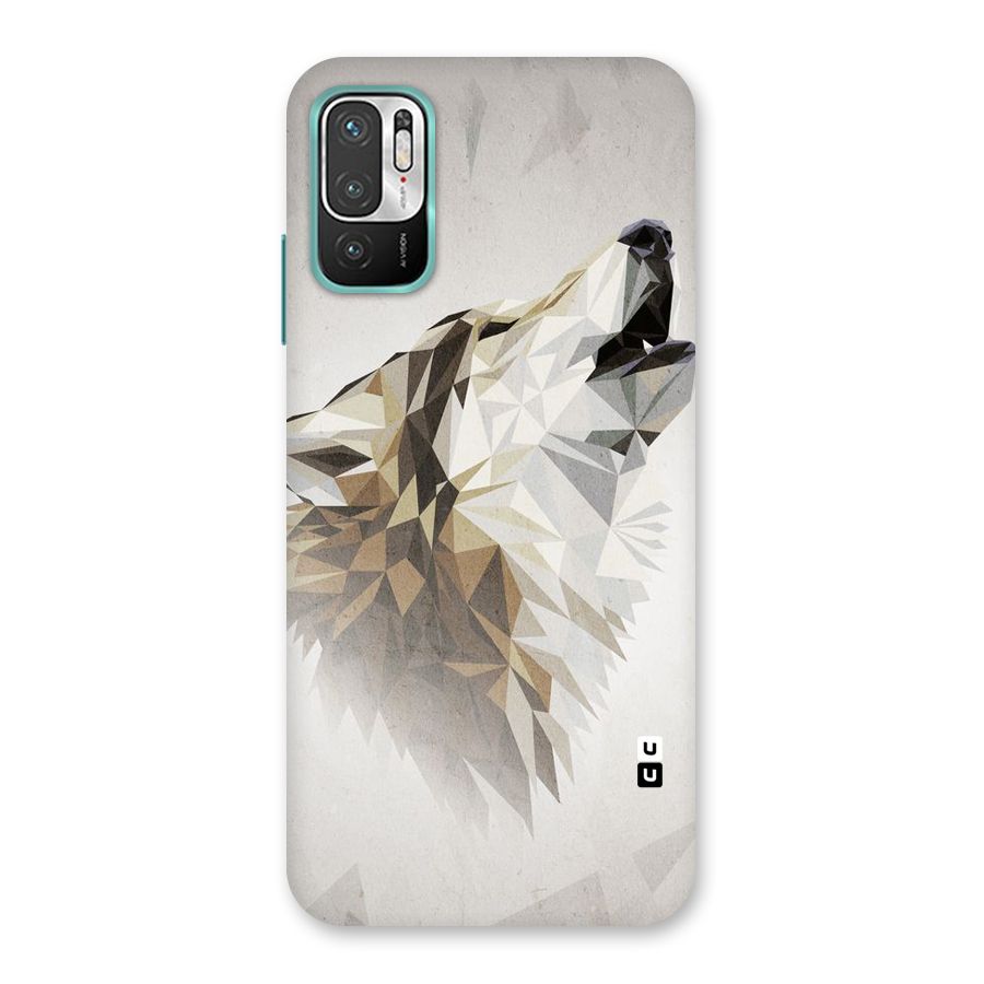 Diamond Wolf Back Case for Redmi Note 10T 5G