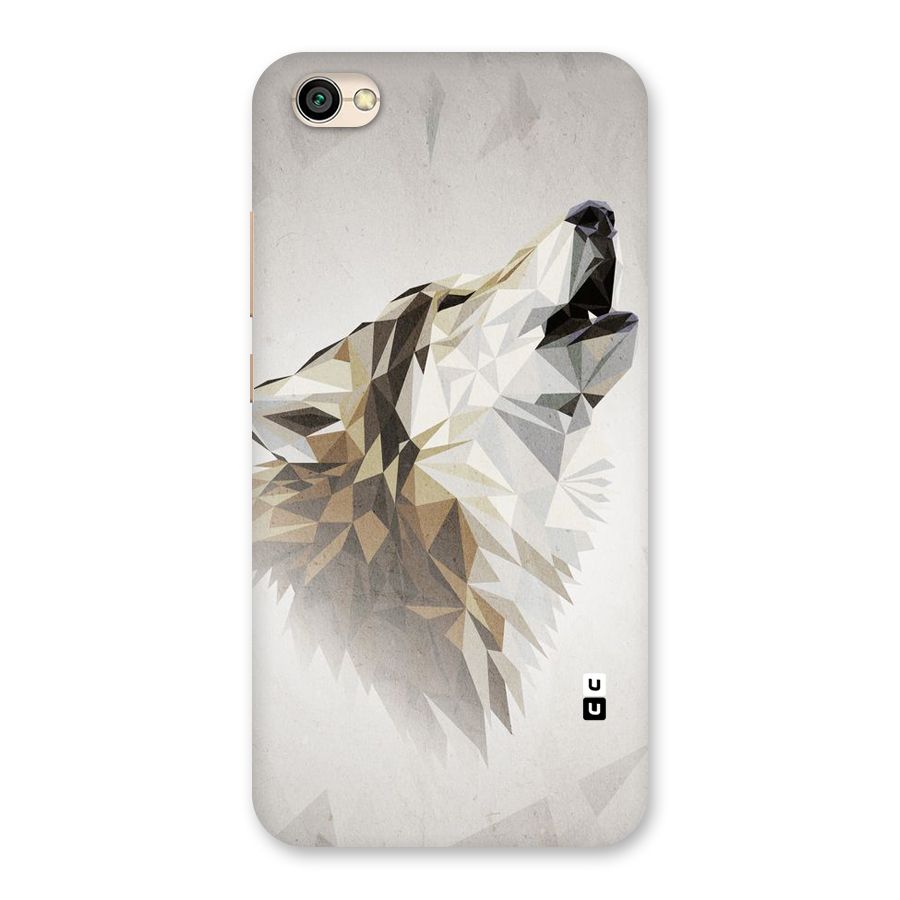 Diamond Wolf Back Case for Redmi Y1 Lite