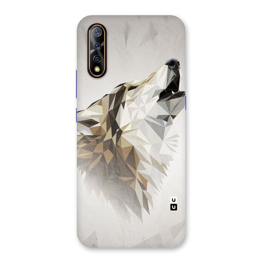 Diamond Wolf Back Case for Vivo S1