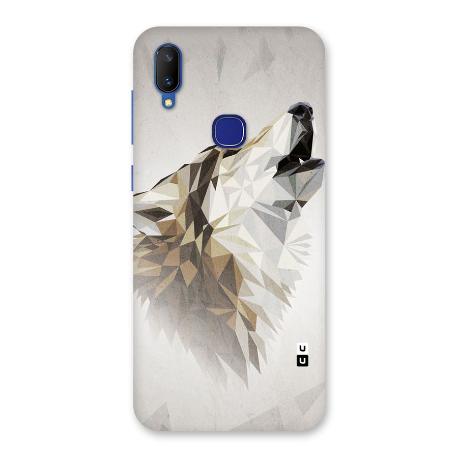 Diamond Wolf Back Case for Vivo V11