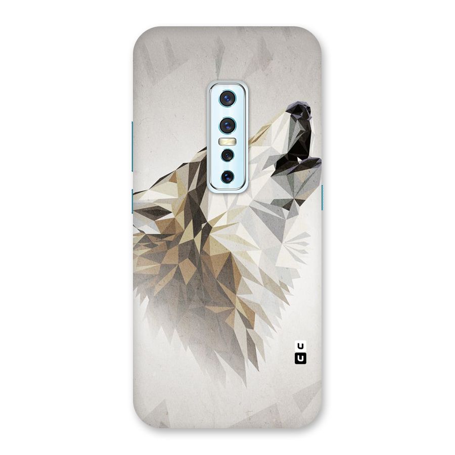 Diamond Wolf Back Case for Vivo V17 Pro