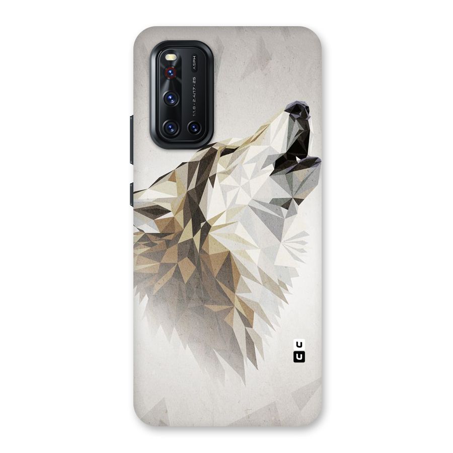 Diamond Wolf Back Case for Vivo V19