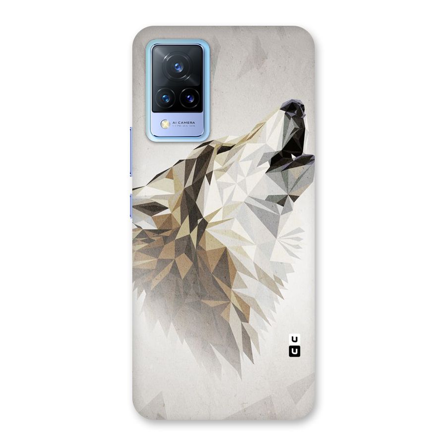 Diamond Wolf Back Case for Vivo V21 5G