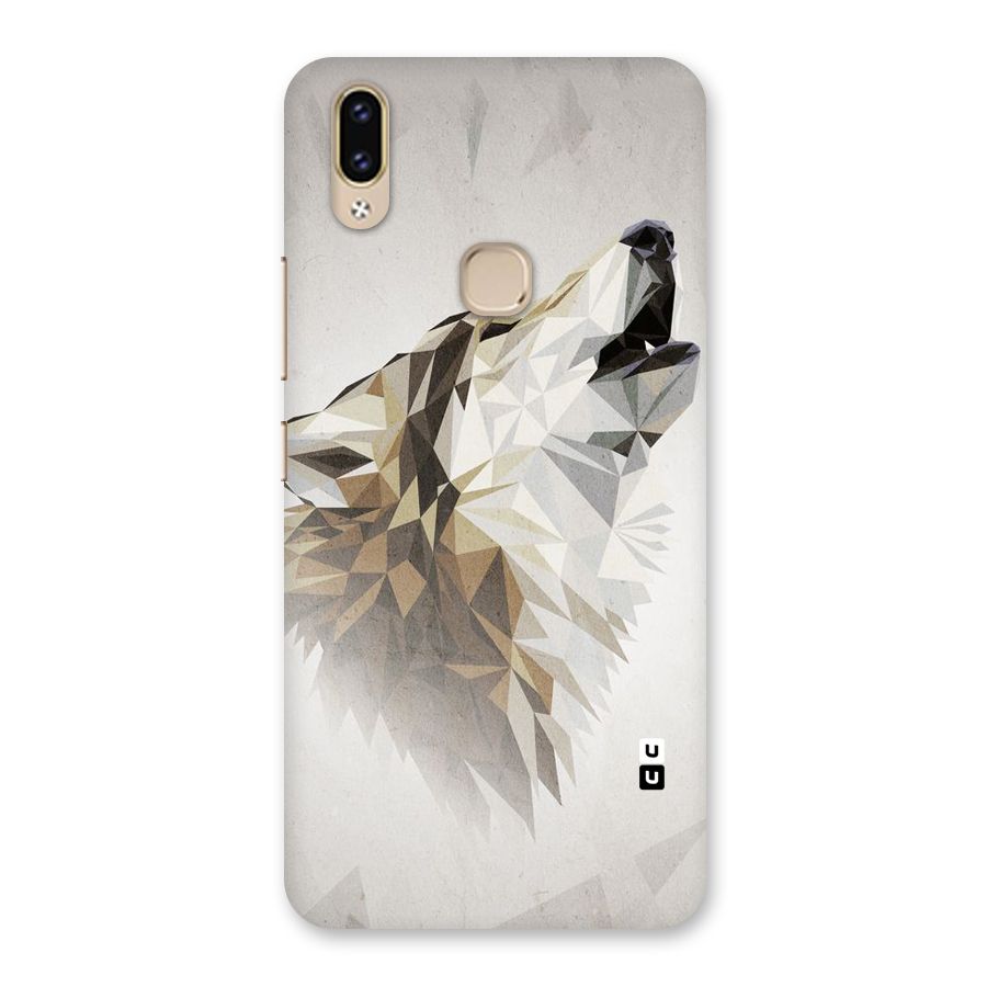Diamond Wolf Back Case for Vivo V9 Youth