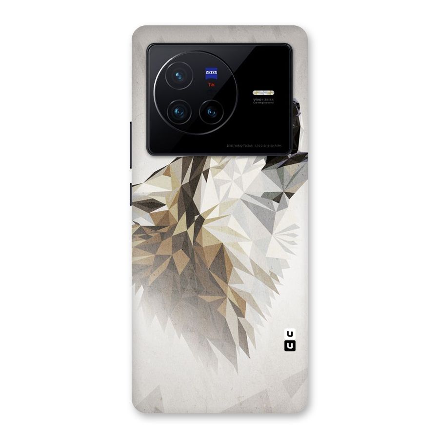Diamond Wolf Back Case for Vivo X80