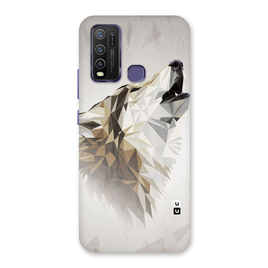 Diamond Wolf Back Case for Vivo Y50