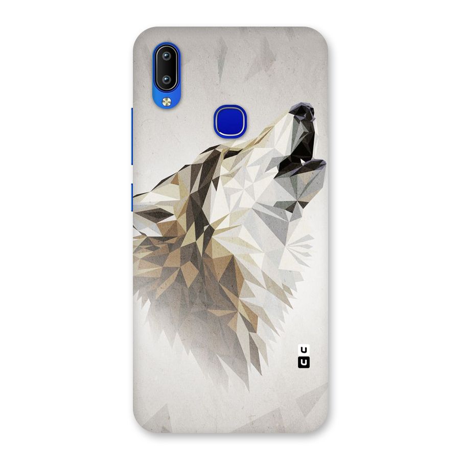 Diamond Wolf Back Case for Vivo Y91
