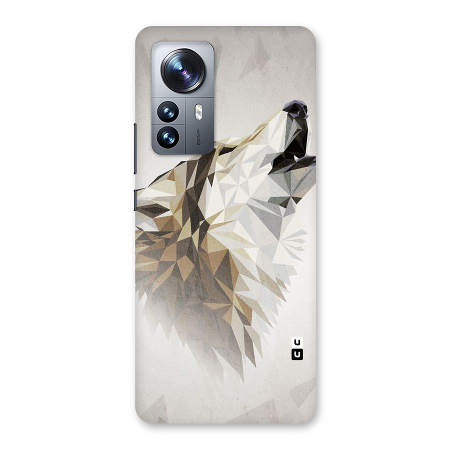 Diamond Wolf Back Case for Xiaomi 12 Pro