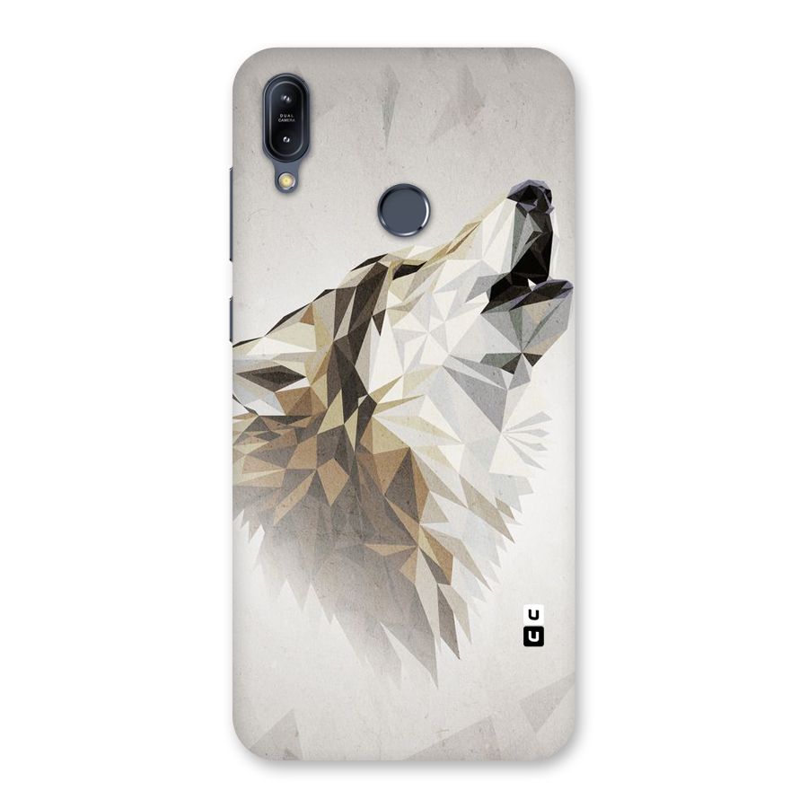 Diamond Wolf Back Case for Zenfone Max M2
