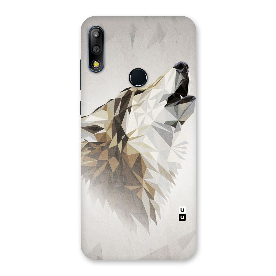 Diamond Wolf Back Case for Zenfone Max Pro M2