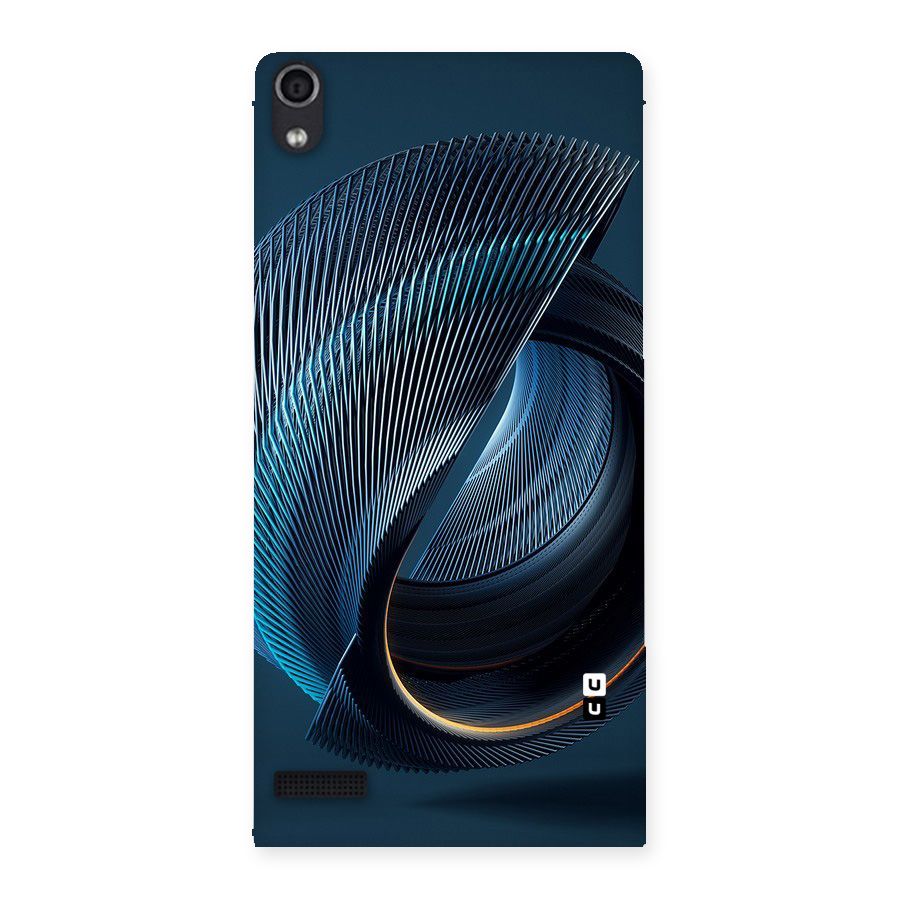 Digital Circle Pattern Back Case for Ascend P6